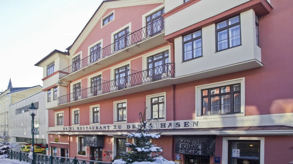 מיכלשטאט Hotel-Restaurant Drei Hasen מראה חיצוני תמונה